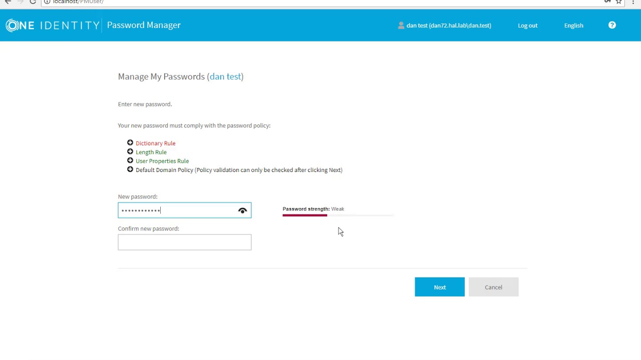 Policy Compliance Checker and Strength Meter