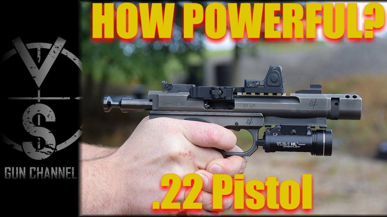 How Powerful is IT?  .22 Pistol