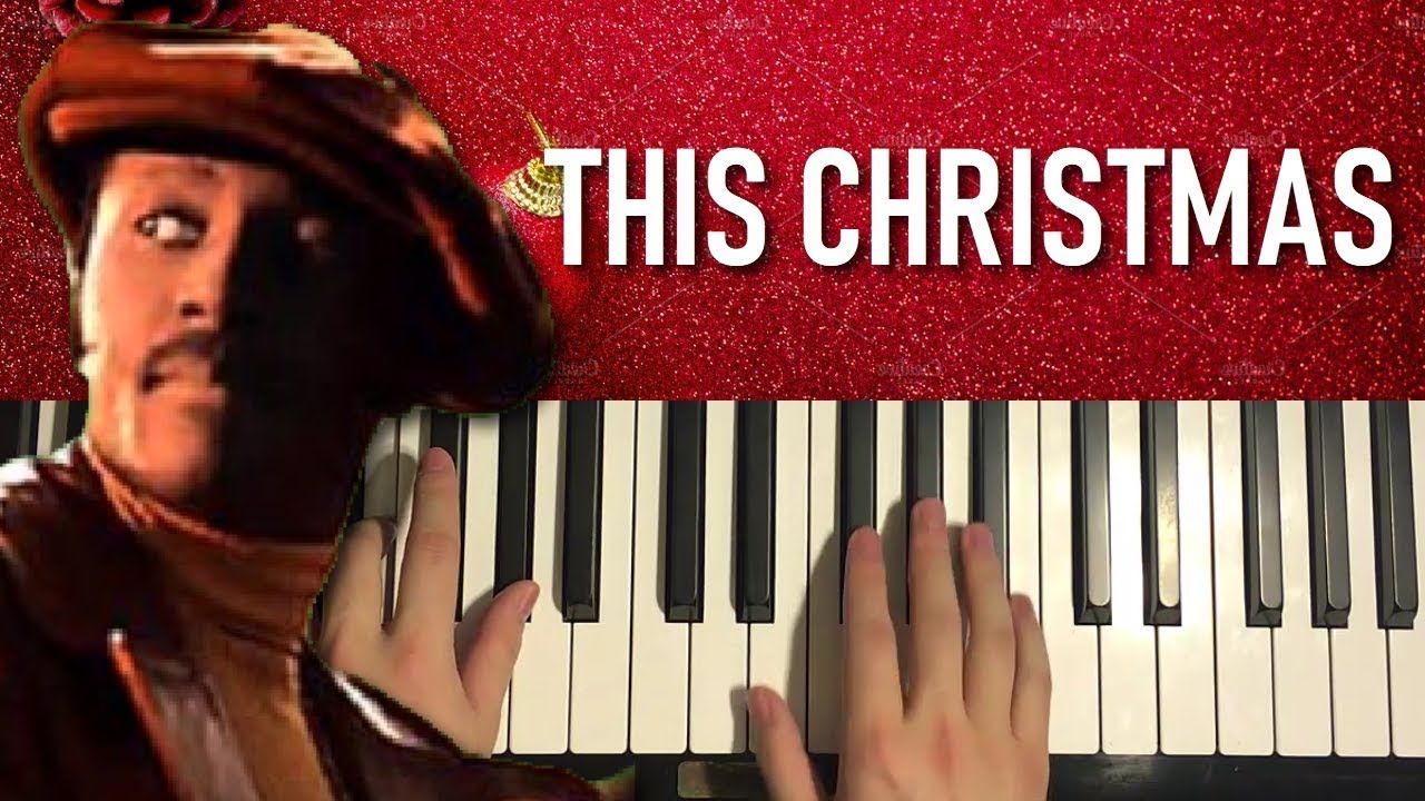 Donny Hathaway - This Christmas (Piano Tutorial Lesson)