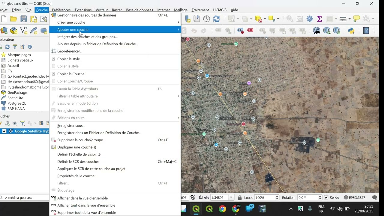 Formation QGIS avancée : Numérisation et accrochage | par Abdou SENE