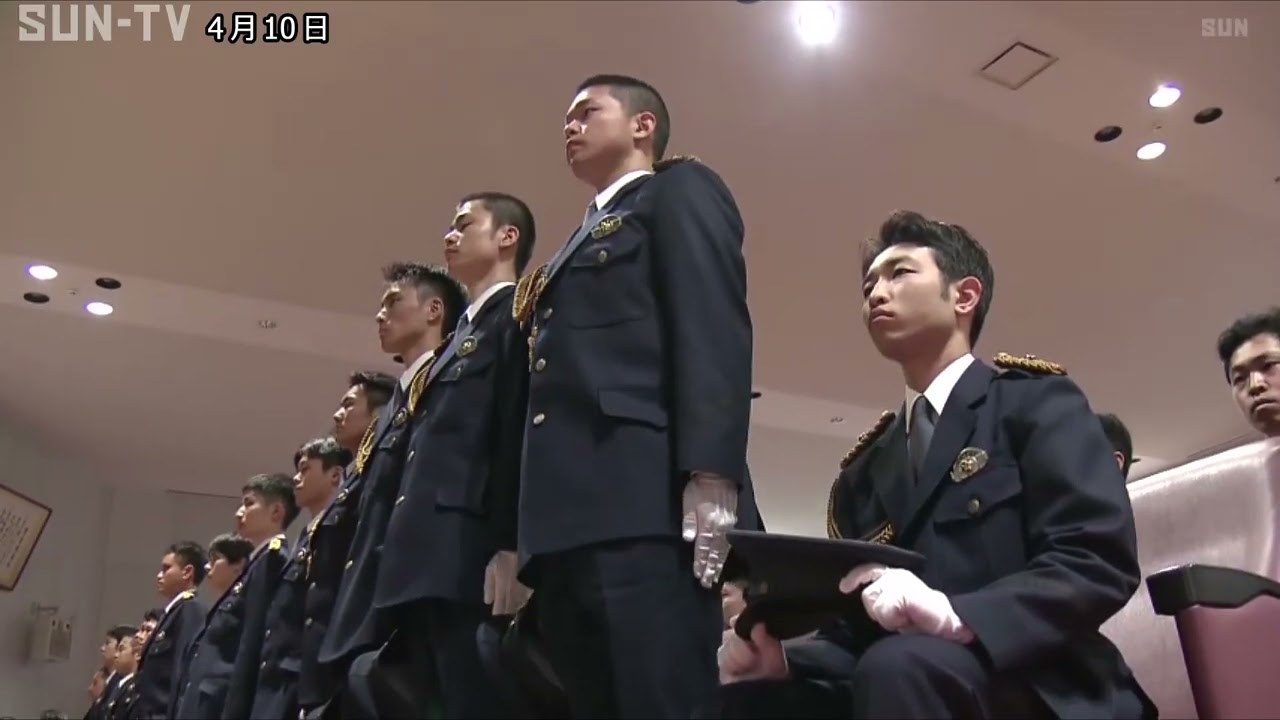 兵庫県警察学校で入校式　初任科生250人が地域安全へ第一歩
