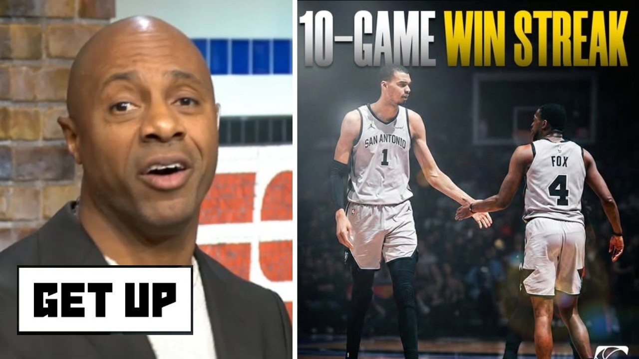 GET UP | Spurs are the only legit threat to OKC! - JWill on Wemby beat Raptors for 10th straight win
