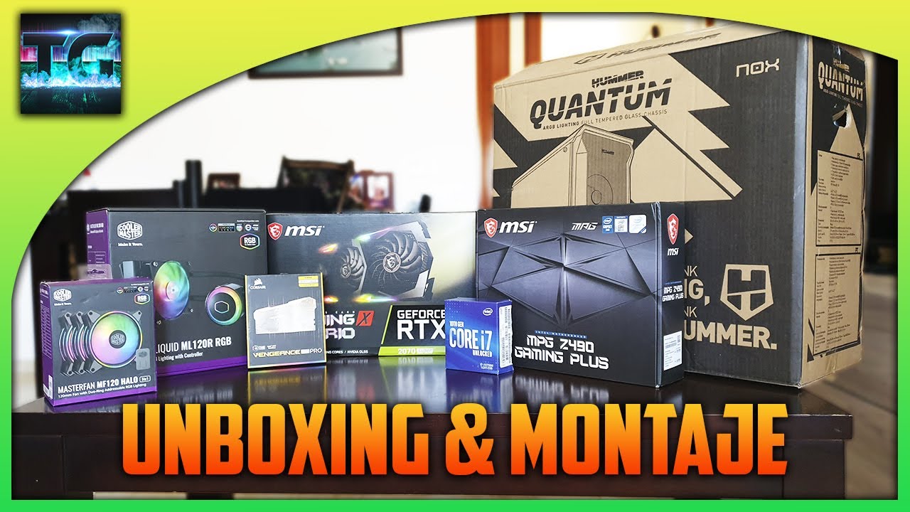 MI NUEVO SUPER PC GAMING 🖥🕹 || UNBOXING Y MONTAJE