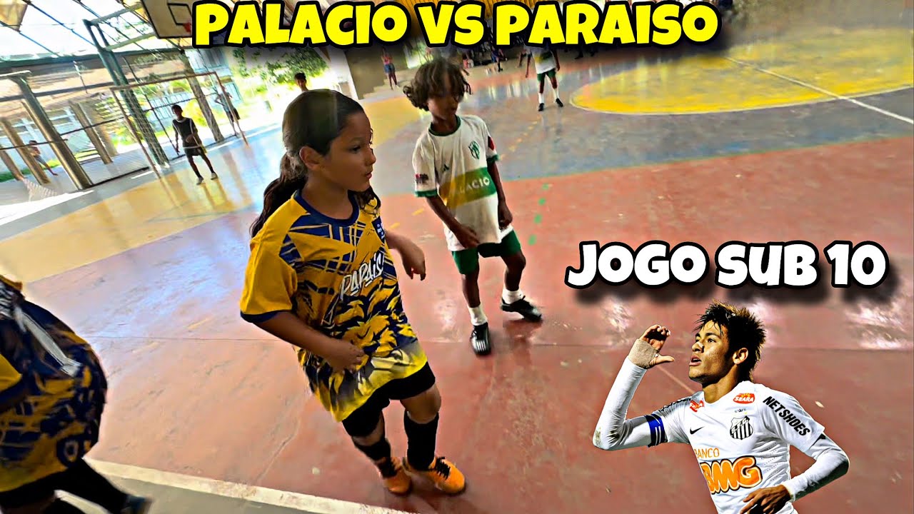 JOGO Palácio das Artes vs Paraíso - amistoso de futsal (sub 10)