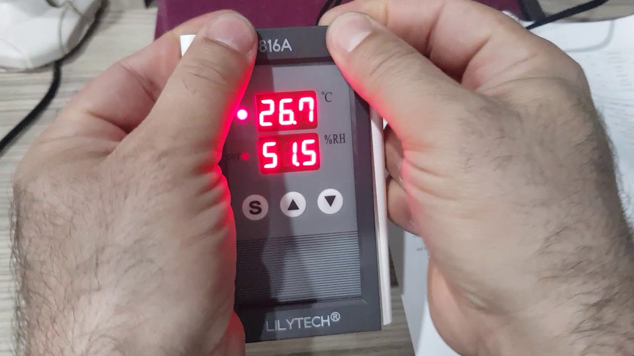 طريقة ربط و تنظيم متحكم حرارة و رطوبة ١٢ فولت موديل ZL-7816A مقدم من مكتب عمر سليمانية