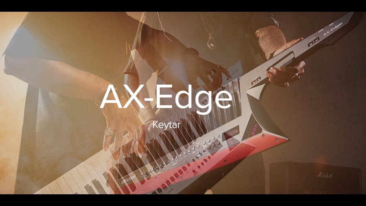 Roland AX-Edge Keytar - Unboxing & Sound Check