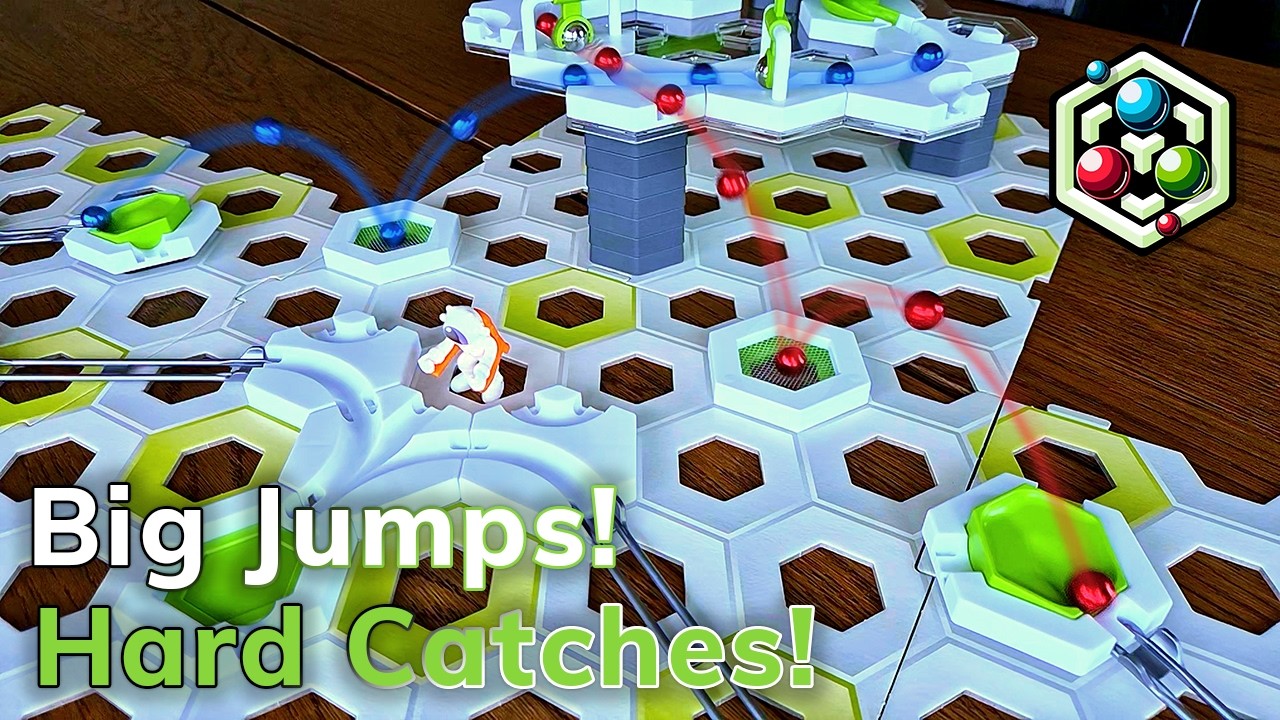 GraviTrax high jumps & hard catches! No.12