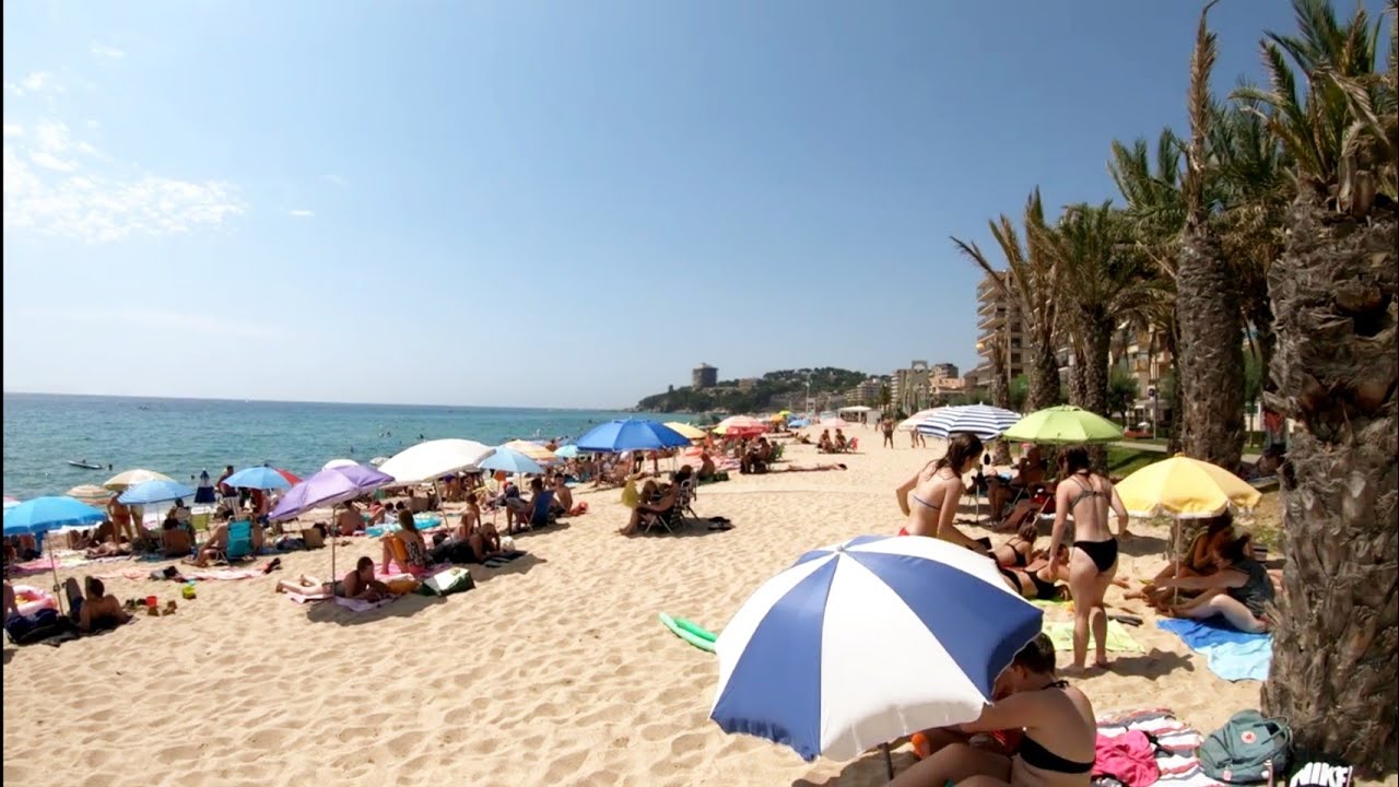 ⁴ᴷ Sant Antoni de Calonge walking tour, Costa Brava, Spain