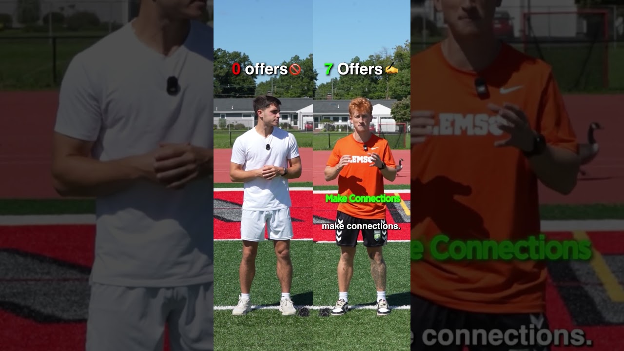 0 Offers ❌ vs 7 Offers ✅&bull;&bull;&bull; #collegeathletics #CollegeRecruiting #ncaa