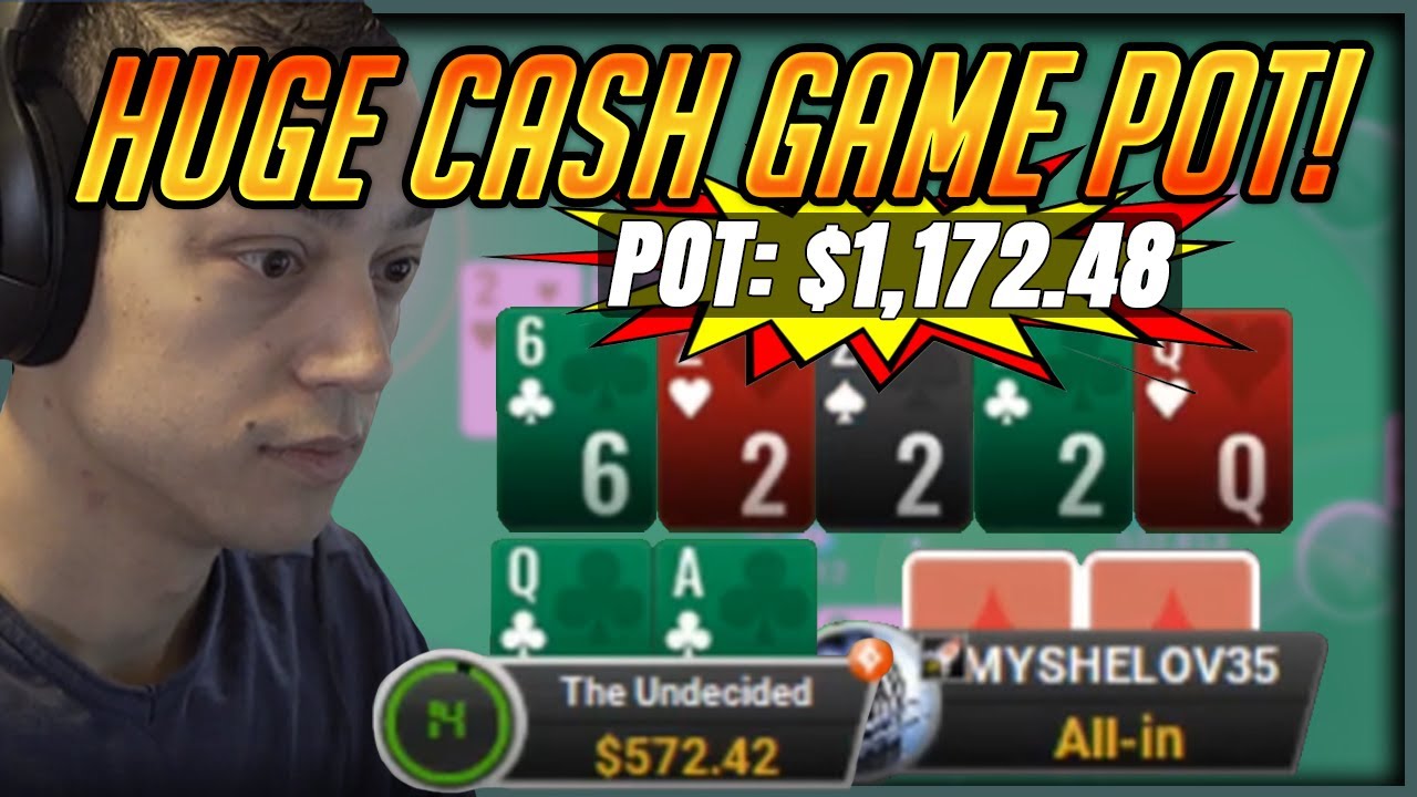 My BIGGEST Cash Game Pot! - $500 No Limit Fast Forward