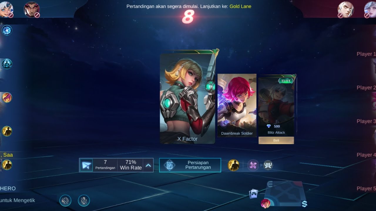 Beatrix Mobile Legends Bang Bang 