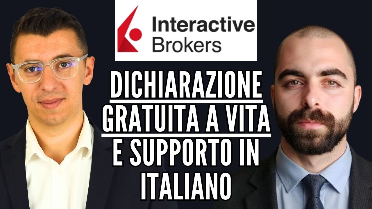 Interactive Brokers: DICHIARAZIONE GRATUITA A VITA e ASSISTENZA in italiano grazie a MEXEM