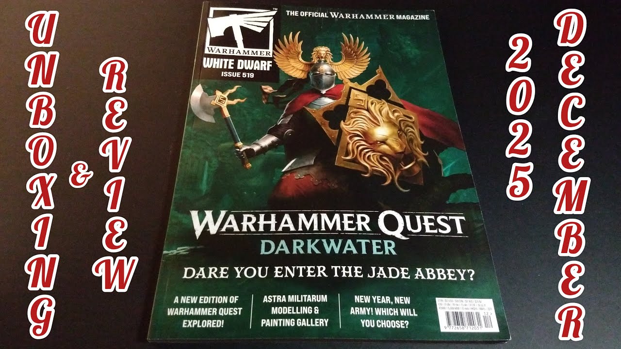White Dwarf 519 December 2025 [ENG] Price rise & Warhammer Quest Darkwater