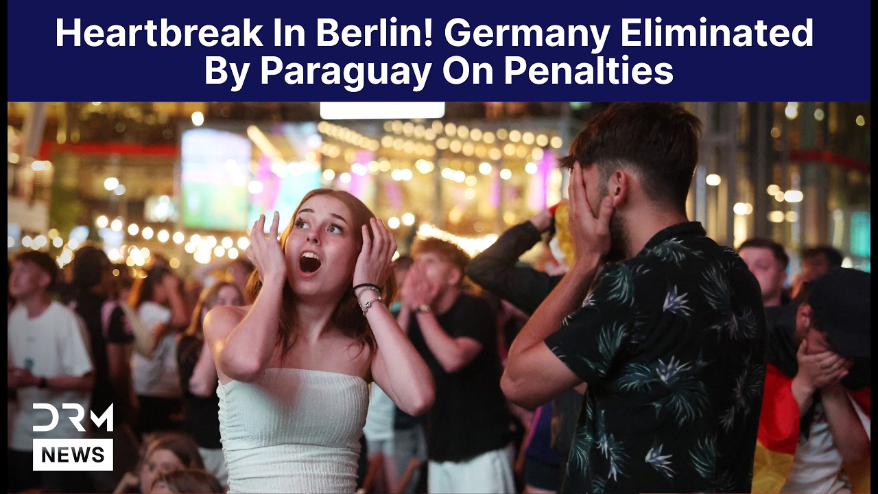 Heartbreak in Berlin! Germany Eliminated by Paraguay on Penalties | Fan Reactions | AD15