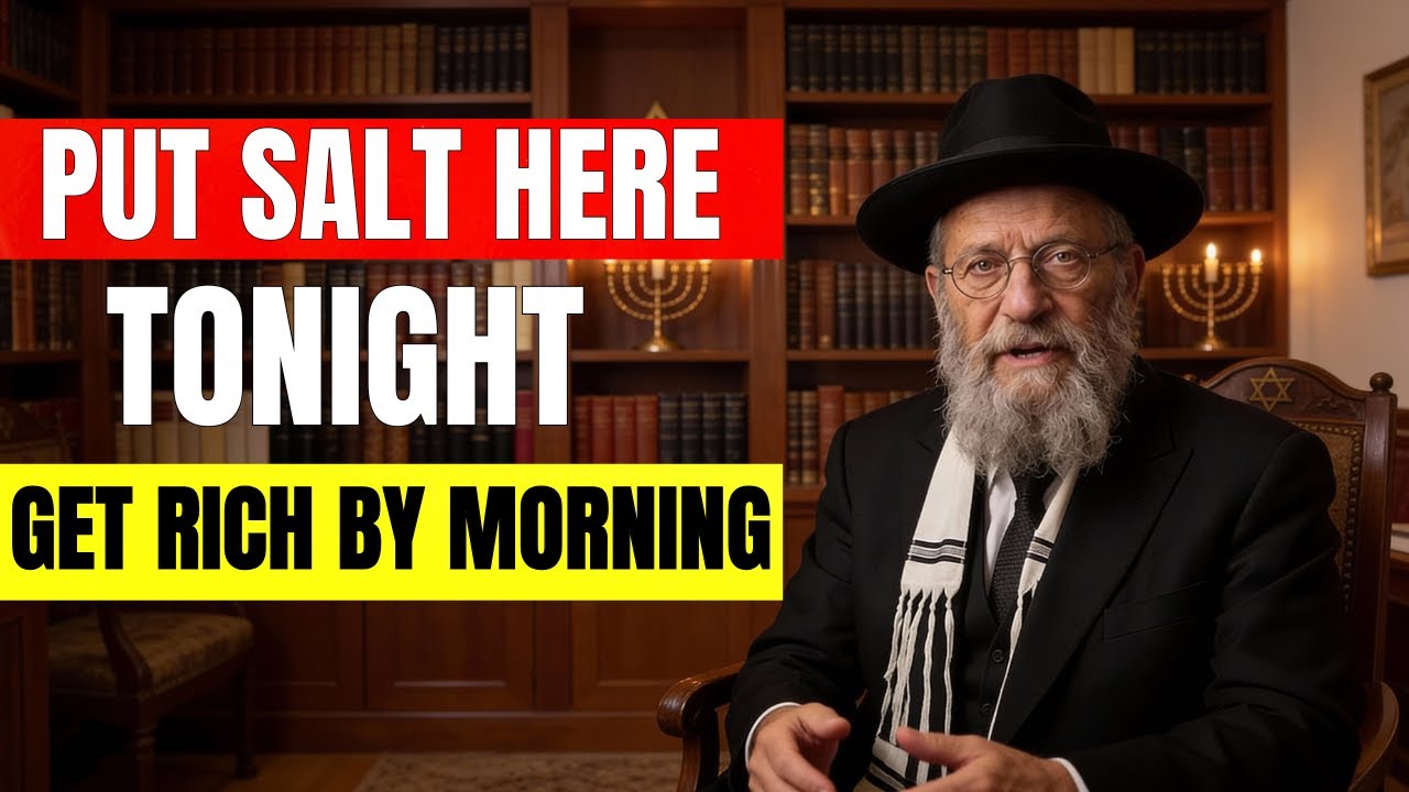 Put SALT in Your Wallet Tonight: Jewish Ritual That Makes You RICH by Morning