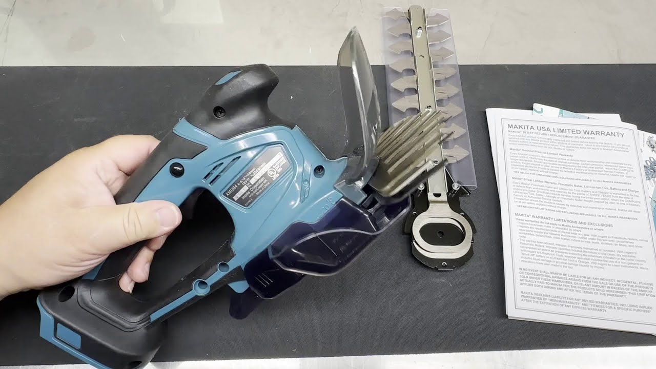 Триммер для травы и кусторез Makita XMU04ZX LXT 18 В, электроинструмент, обзор и распаковка Compete