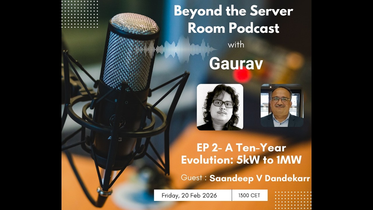 Beyond the Server Room Podcast  EP 2- A Ten-Year Evolution: 5kW to 1MW