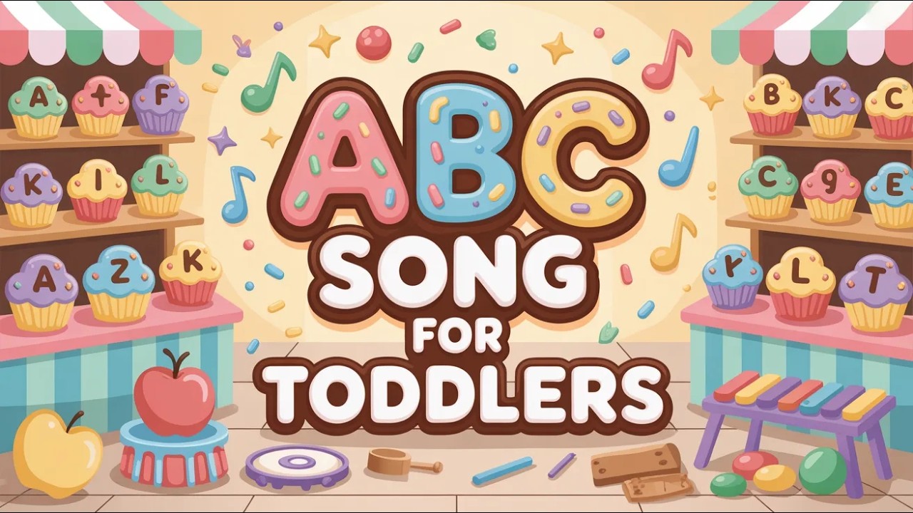 ABC Song for Toddlers 🎵 | Bright & Cheerful ABC Learning Song for Little Kids