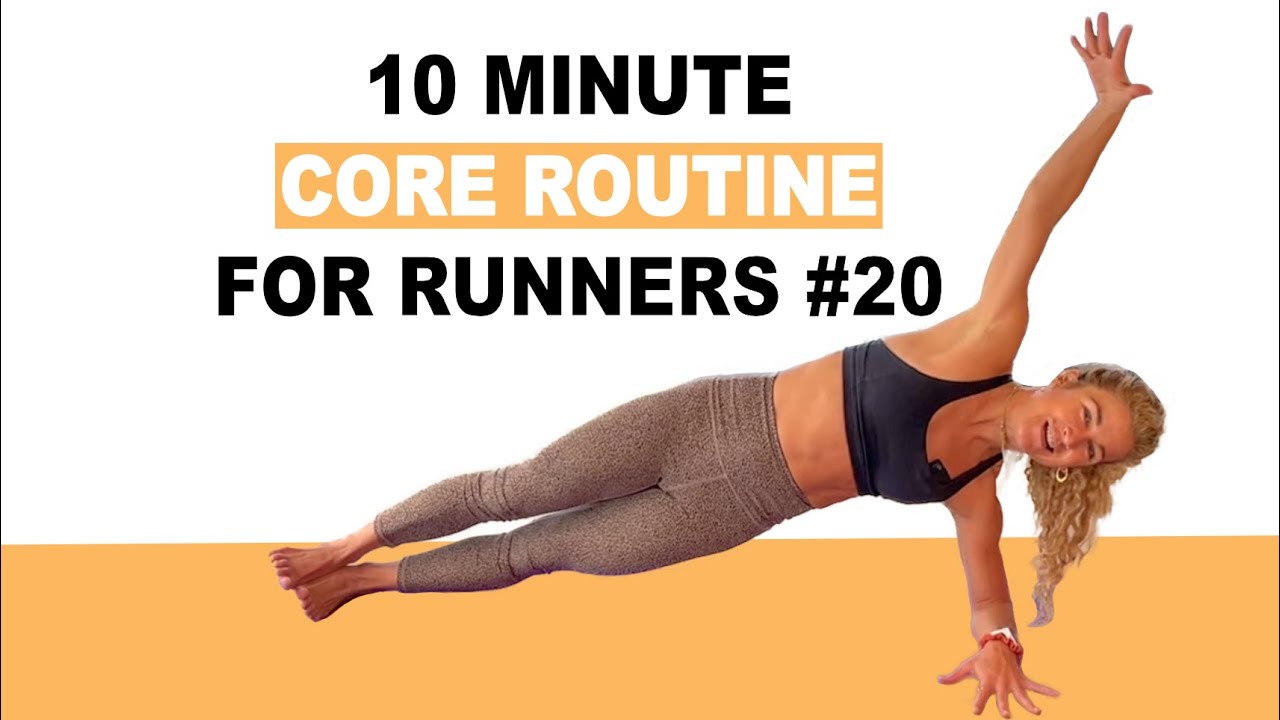 Pilates for runners - 10 min core strength routine [ Post run core session #20 ]
