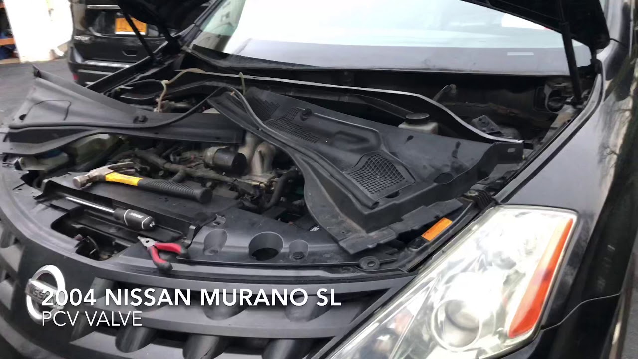 2004 Nissan Murano SL PCV Valve Replacement w/o manifold removal