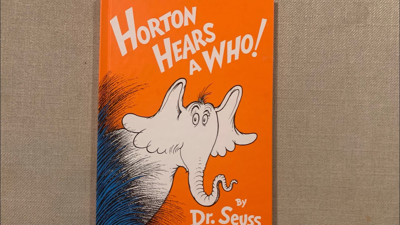 Dr. Seuss Rap: “Horton Hears a Who!” written by Dr. Seuss! 