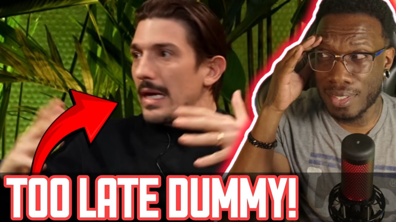 Too Late, F*CKING Genius — Andrew Schulz Realizes Trump IS a Disaster