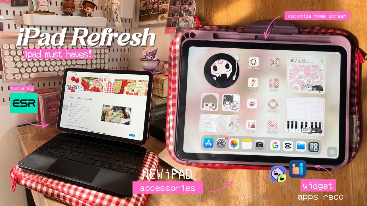 iPad 11-го поколения (A16) Refresh 🍥 Чехол-клавиатура ESR ⌨️ Все необходимое для iPad ❗️ Настройт...