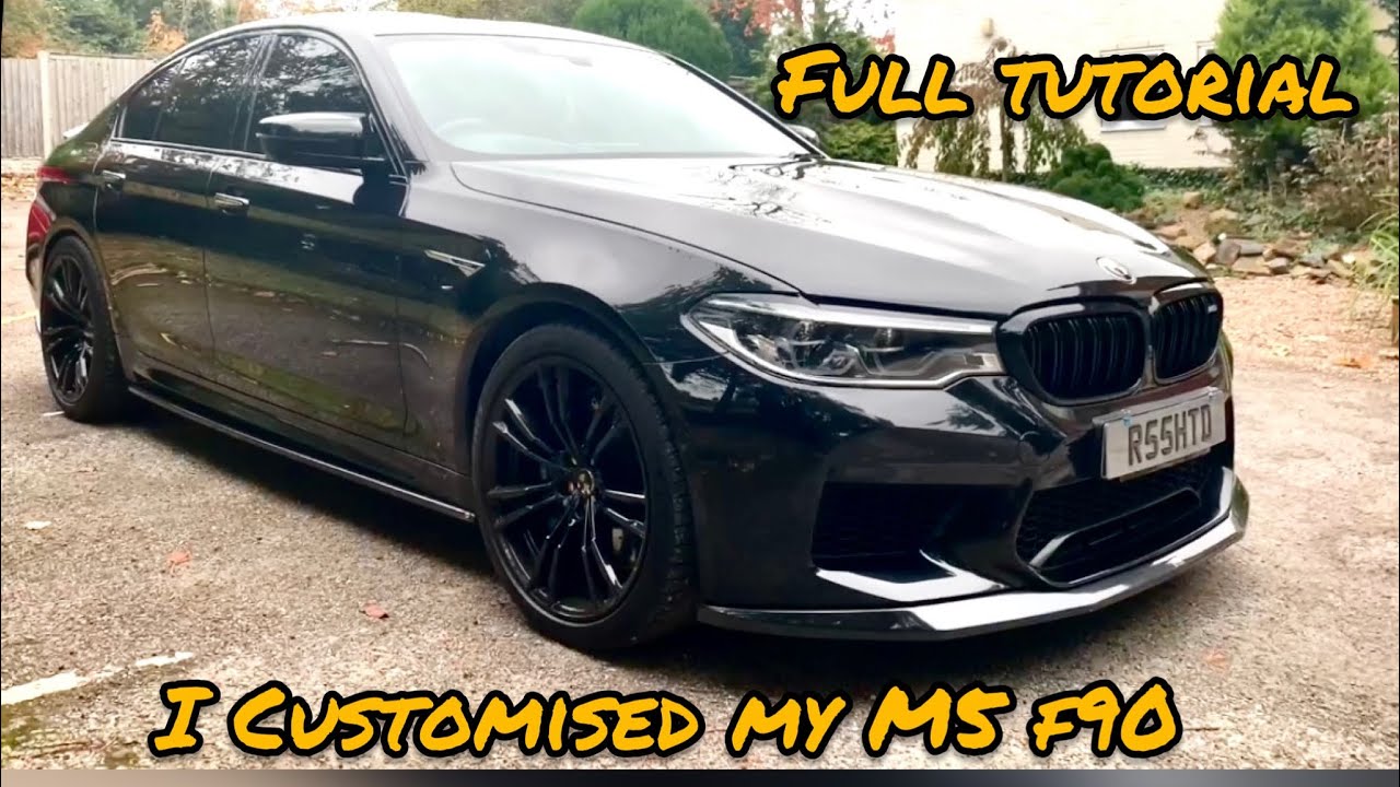 I Custommized My BMW M5 F90 | Full Tutorial | Maxton Design
