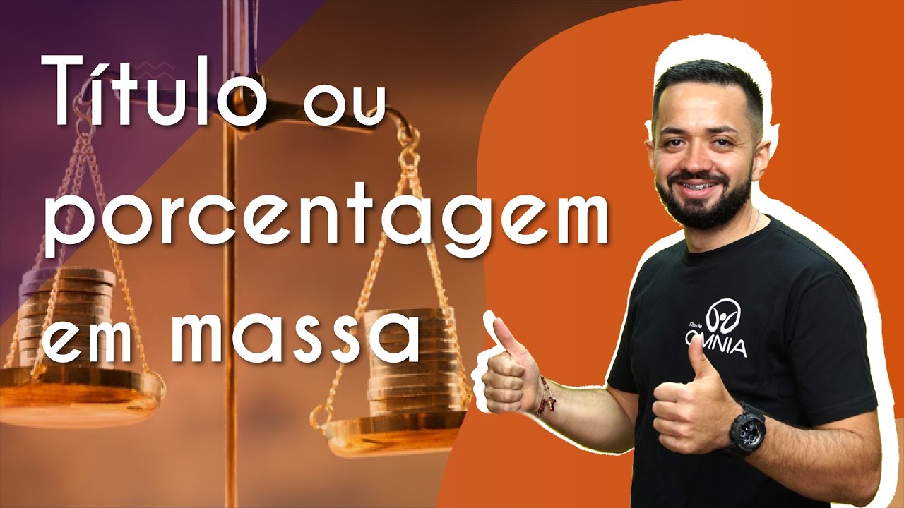 Título ou porcentagem em massa - Brasil Escola