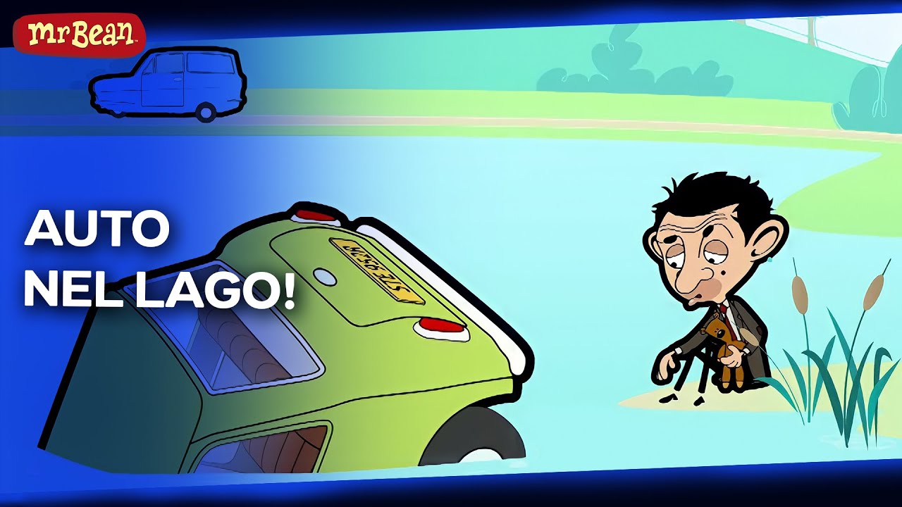 Inseguimento e bagno nel lago! 🚗🌊😂 | Mr Bean Italia - Season 2 Episode 19
