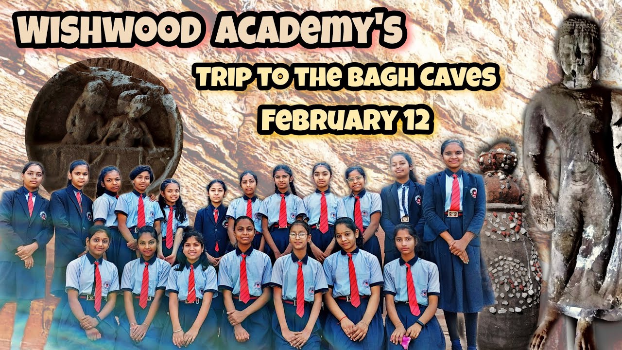 The Bagh Caves || Archaeologically Speaking S01E01 || WISHWOOD ACADEMY || Vlog February 12, 23