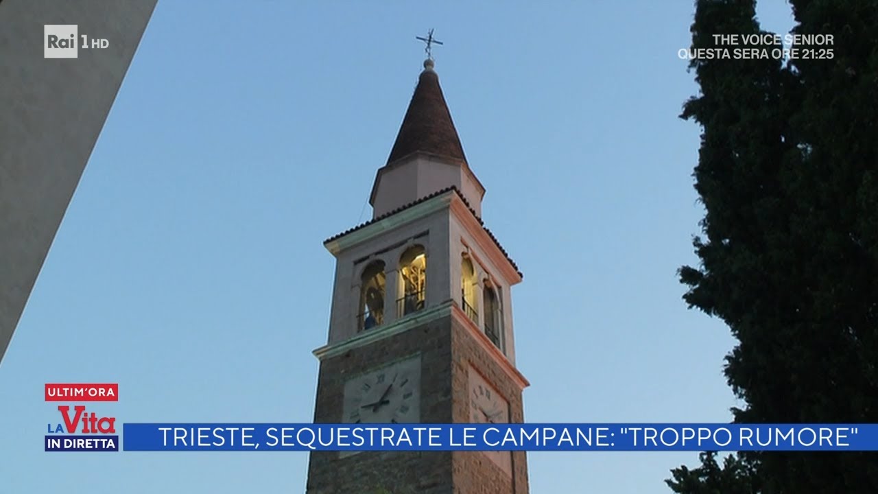 Trieste, sequestrate le campane: "Troppo rumore" -14/01/2022