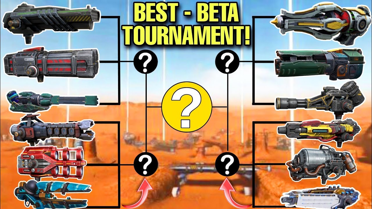 🔥 ALL BETA WEAPONS TOURNAMENT! || WAR ROBOTS WR || BEST BETA CHAMPIONSHIP! ||