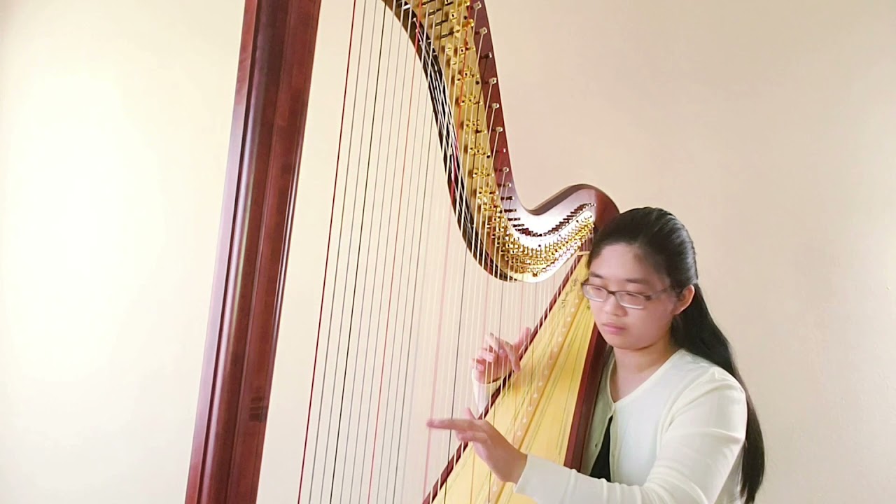 J. S. Bach/D. Burton Sheep May Safely Graze (harp arrangement)