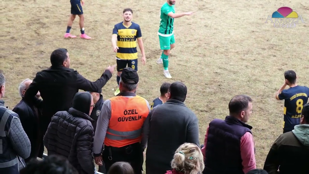 Maç Sonu Yaşananlar ve Goller Tarsus İdman Yurdu - İnegöl Kafkas Spor