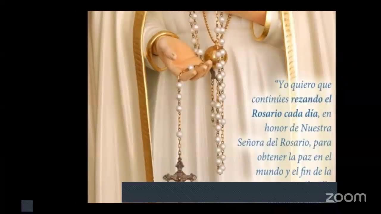 oremos juntos el santo Rosario