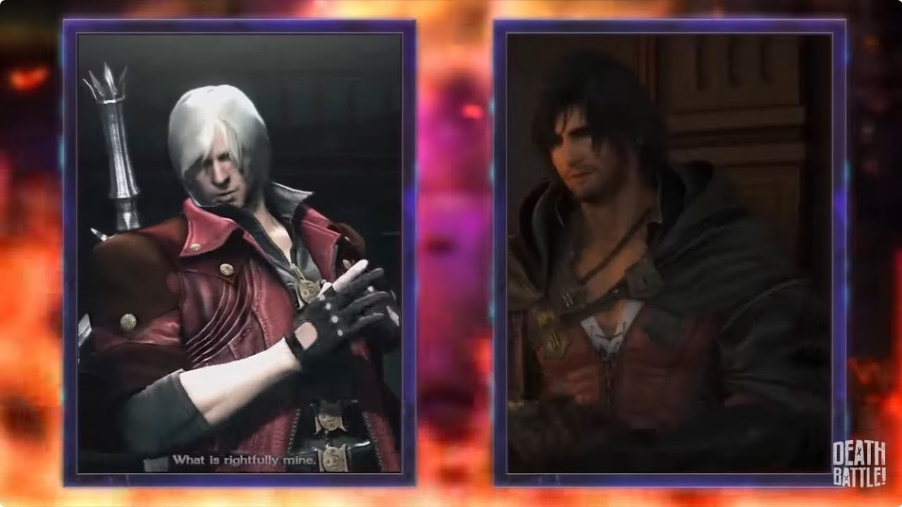 Luna&Pals React to: Dante VS Clive (Devil May Cry VS Final Fantasy) | DEATH BATTLE!