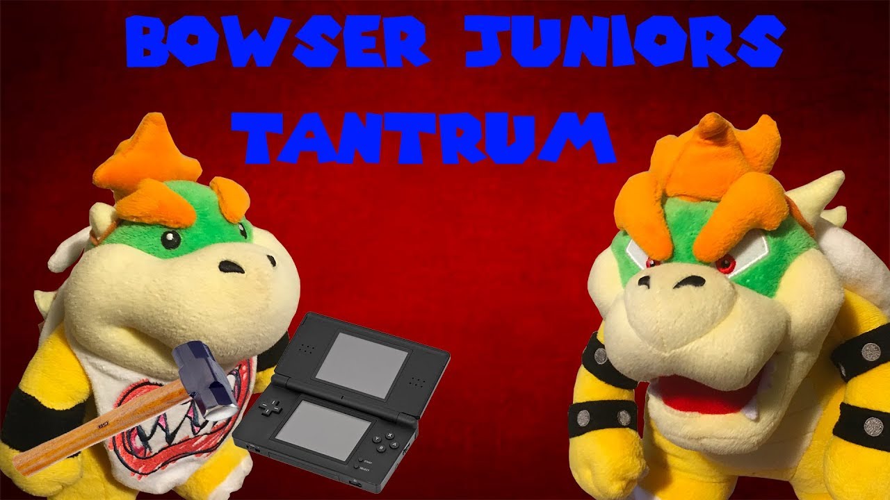 Mario Plush - Bowser Juniors Tantrum