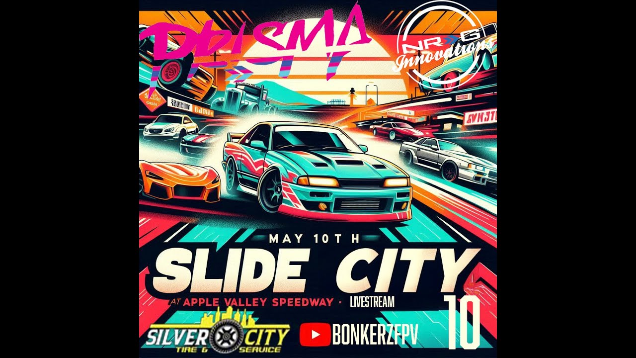 Slide City 10 LIVE at Apple Valley Speedway