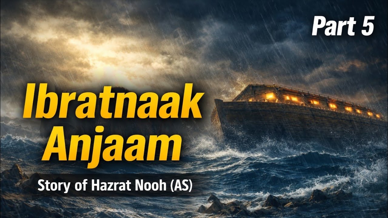 Story of Hazrat Noah AS  | Urdu |Life of Prophet Nooh | Qasasul anbia | part 5 