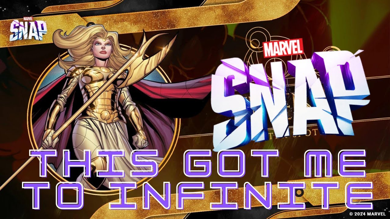 MARVEL SNAP: Thena control takes me to Infinite