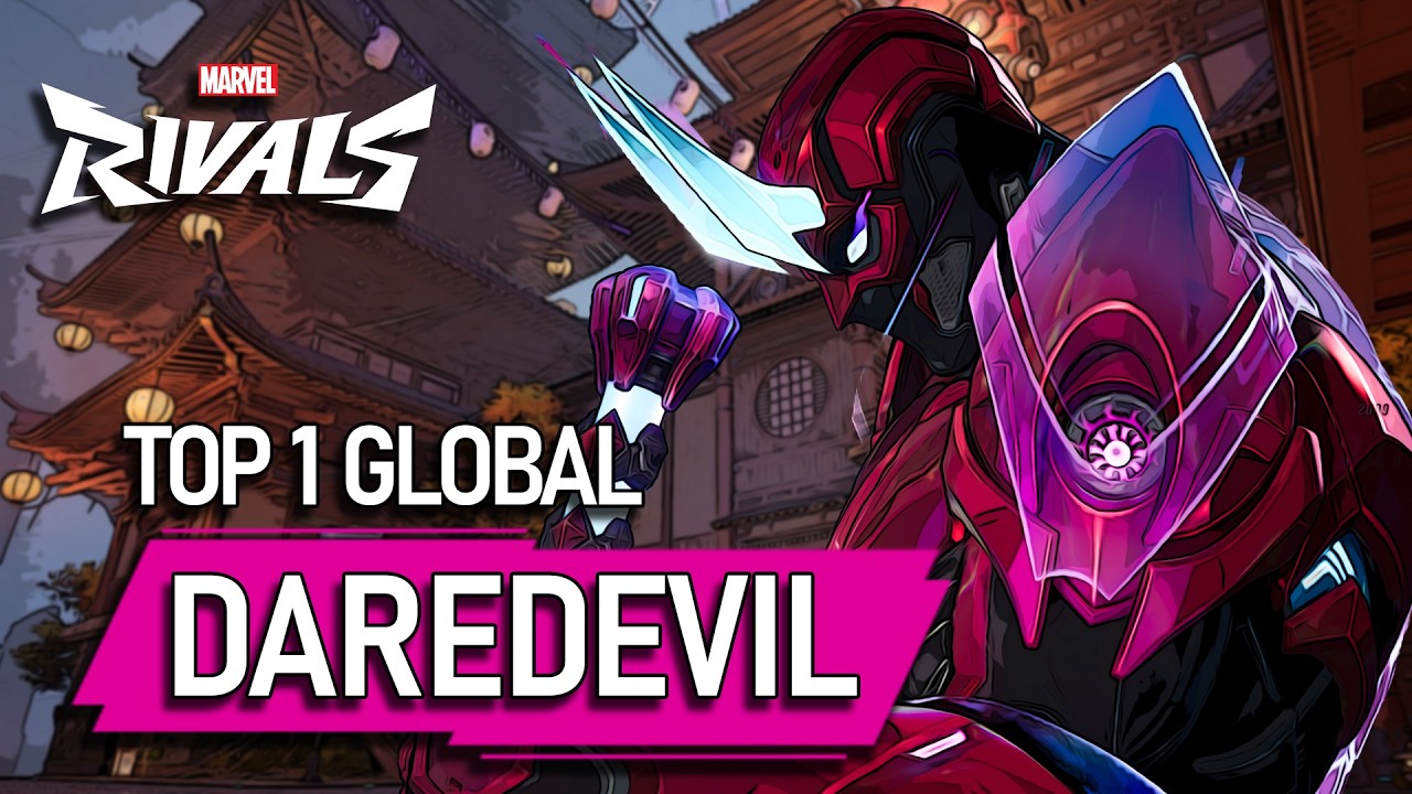 TOP #1 GLOBAL DAREDEVIL ! uzỉ - MARVEL RIVALS PRO