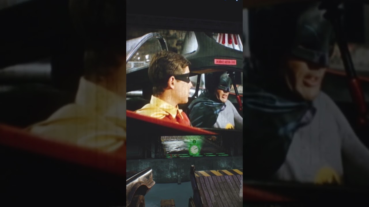 You can watch the 1966 Batman TV Series in Arkham Knight