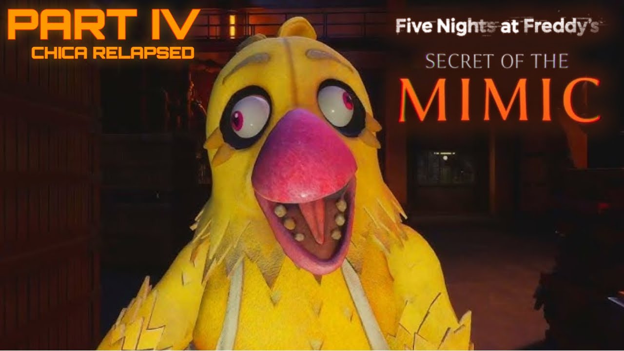 PLAYING FNAF SECRET OF THE MIMIC : MULTIPLAYER WITH @thegaminggamerofallgamers CHICA RELAPSED