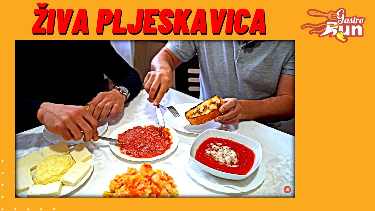 Živa pljeskavica od sirovog junećeg mesa - Kafana kod Bore, Sedlari, Valjevo | Gastromaratonac