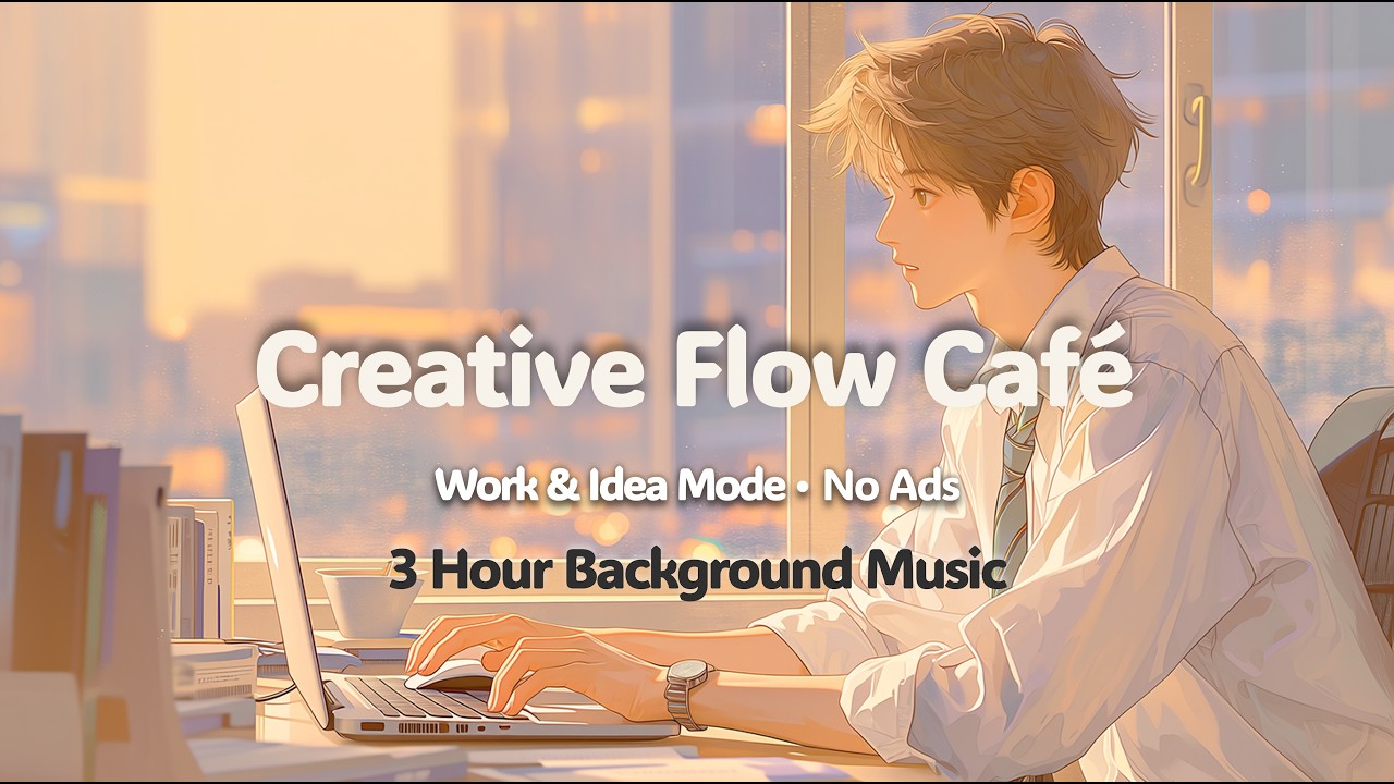 Focus Music for Repetitive Tasks | Steady Productivity BGM (No Ads)