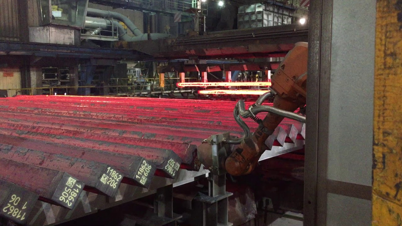REA SYSTEMS/SMARKTEC 2D Robot Marking of Hot Billets