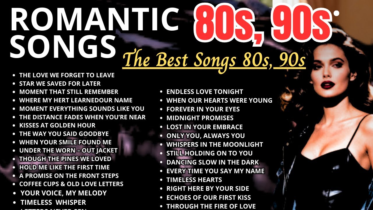 💖 Top Romantic Songs of the 80s & 90s | Emotional Oldies Love Music That Touch the Heart 💖