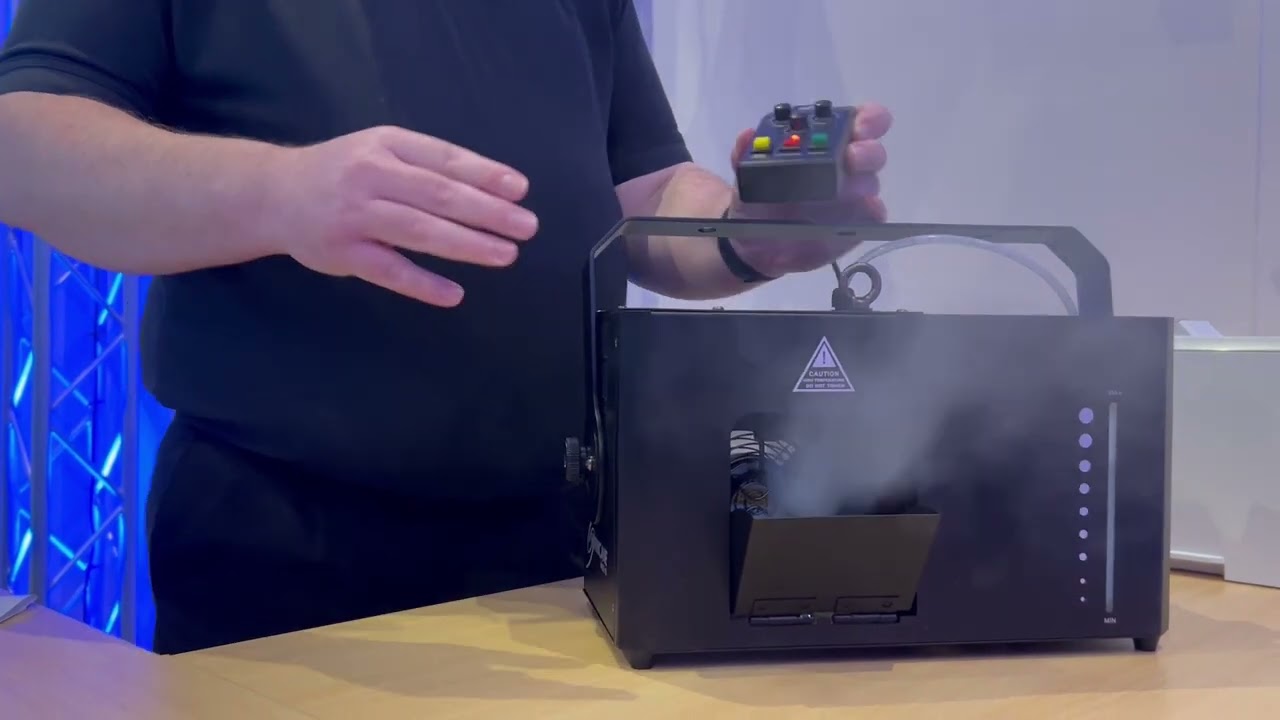 The Chauvet Hurricane Haze 4D machine fills a room in minutes!