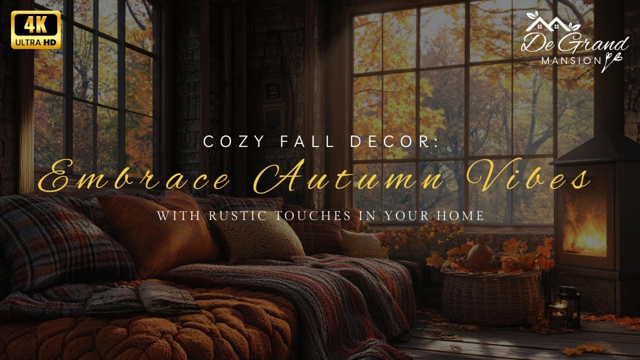 Cozy Fall Decor: Embrace Autumn Vibes with Rustic Touches in Your Home